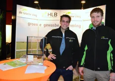 Luuk Heling en Mathijs Schlepers van de Groene Vlieg.