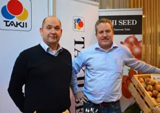 Erik Vesseur en Chris Matthijsse van Takii Seed.
