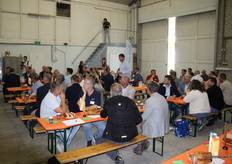 Veel animo voor het uienontbijt