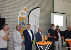 Paneldiscussie over de urgentie van zoet water met Michel Carol (Masterplan zoet water), Arno Vael (gedeputeerde), Kees Poortvliet (wethouder Schouwen-Duiveland), Arno Witkam (wethouder Borsele), Jacco Sanderse (ZLTO) en Christine Govaert (Kandidaat BBB)