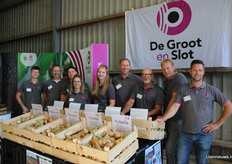 Team De Groot en Slot met Wilbert Lindhout, Jacco Huibers, Jesse Torringa, Angelique Ente, Christel Bruin, Jeroen Kuin, Peter Vroegindeweij, Tom Langenberg en Evert van Crombrugge