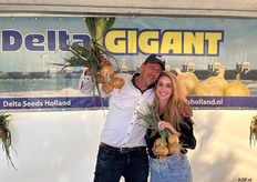 Johnny van den Berge en Corline Boekhout van AGF.nl