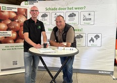 Manuel Bogaert van Vereinigte Hagel en teler Rudi Cammaert uit Schoondijke