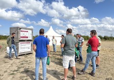 Delphy legde het water- en stikstofbeheer uit aan de telers en hun bevindingen