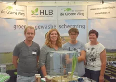 Team HLB / De Groene Vlieg met Bart Anvelink, Dorina van Putten, Jaap van der Slik en Ali Boeije