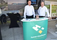 Hans Stouten en Johan Flikweert van Hanse Staalbouw