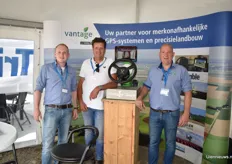 Martijn van Waes, Arjen de Jong en Jaimy van Leemput van Vantage/Agrometius