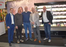 Anthony Derks, Frank van Weerdenburg van VersCombi, Johan Otto van Smit’s uien, Hans van Beem van VersCombi en Raymond Mahieu van Smit’s uien.