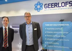 Egbert Kap en Eric de Beij van Geerlofs refrigeration.