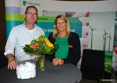 Martin Boelen en Jolanda Pladdet van ABN AMRO