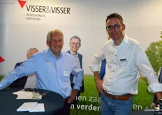 Henk Verheuvel en Martijn van Vianen van Visser & Visser Accountants