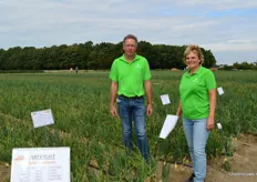 Harm-Jan Riemens en Yet Reitsma van het Agrocentrum. Ze vertellen met wat je op de wal kan halen qua weerbaarheid met bladmeststoffen.